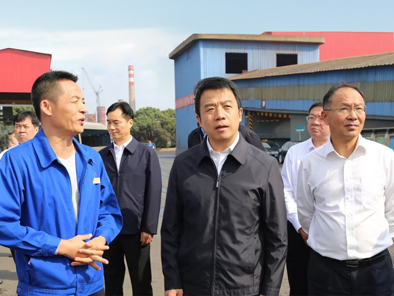 泰州市委書記史立軍一行來公司調(diào)研